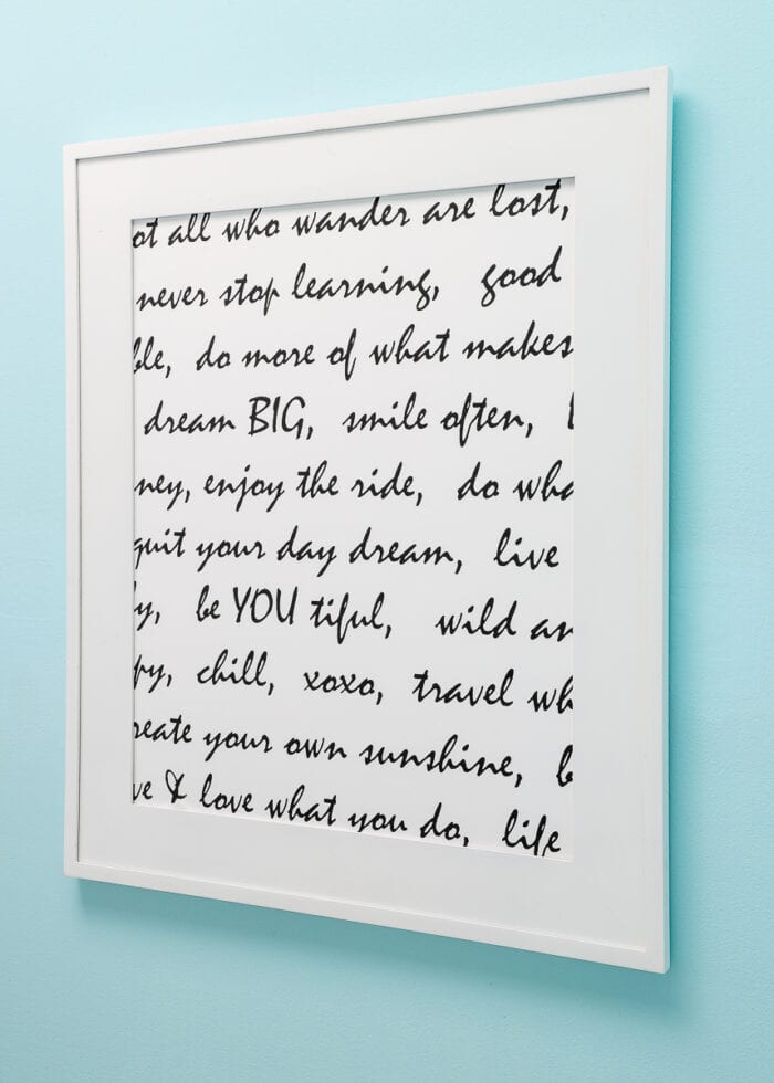 How to Frame Wallpaper as Art The Homes I Have Made