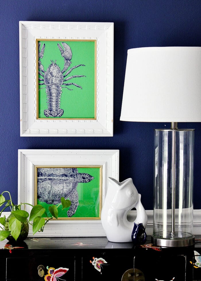 How to Frame Wallpaper as Art The Homes I Have Made