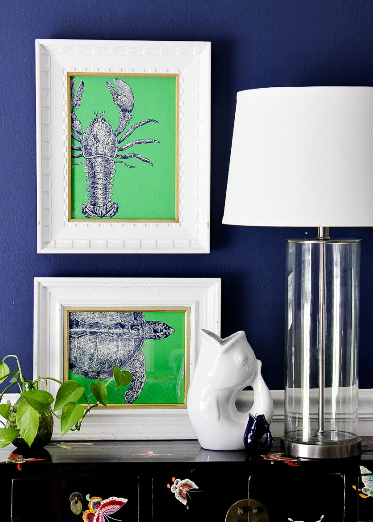 How to Frame Wallpaper as Art The Homes I Have Made