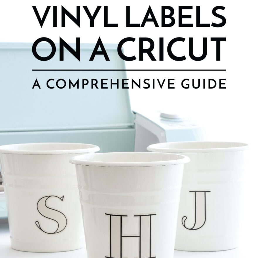 How to Make Vinyl Labels with a Cricut A Comprehensive Guide