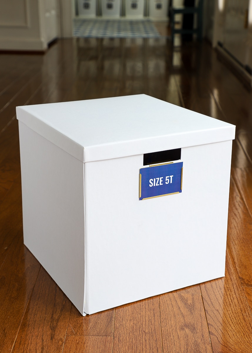 Printable Storage Box Labels