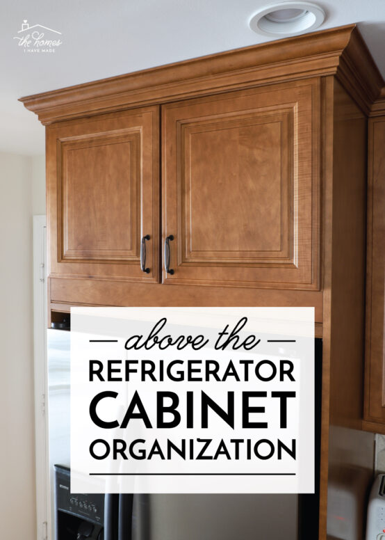 Cabinets Above the Refrigerator