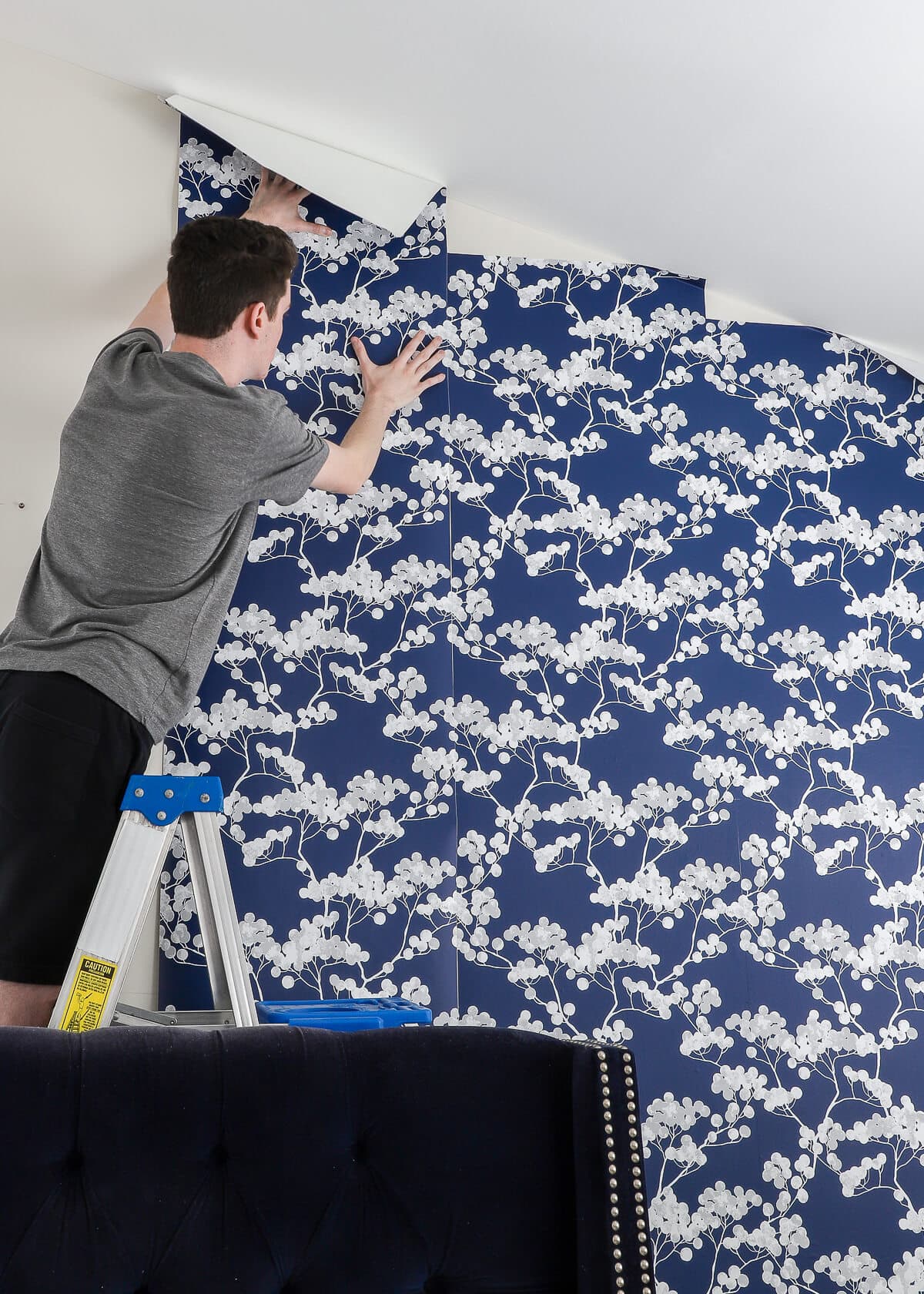 How to Hang Peel and Stick Wallpaper - Driven by Decor