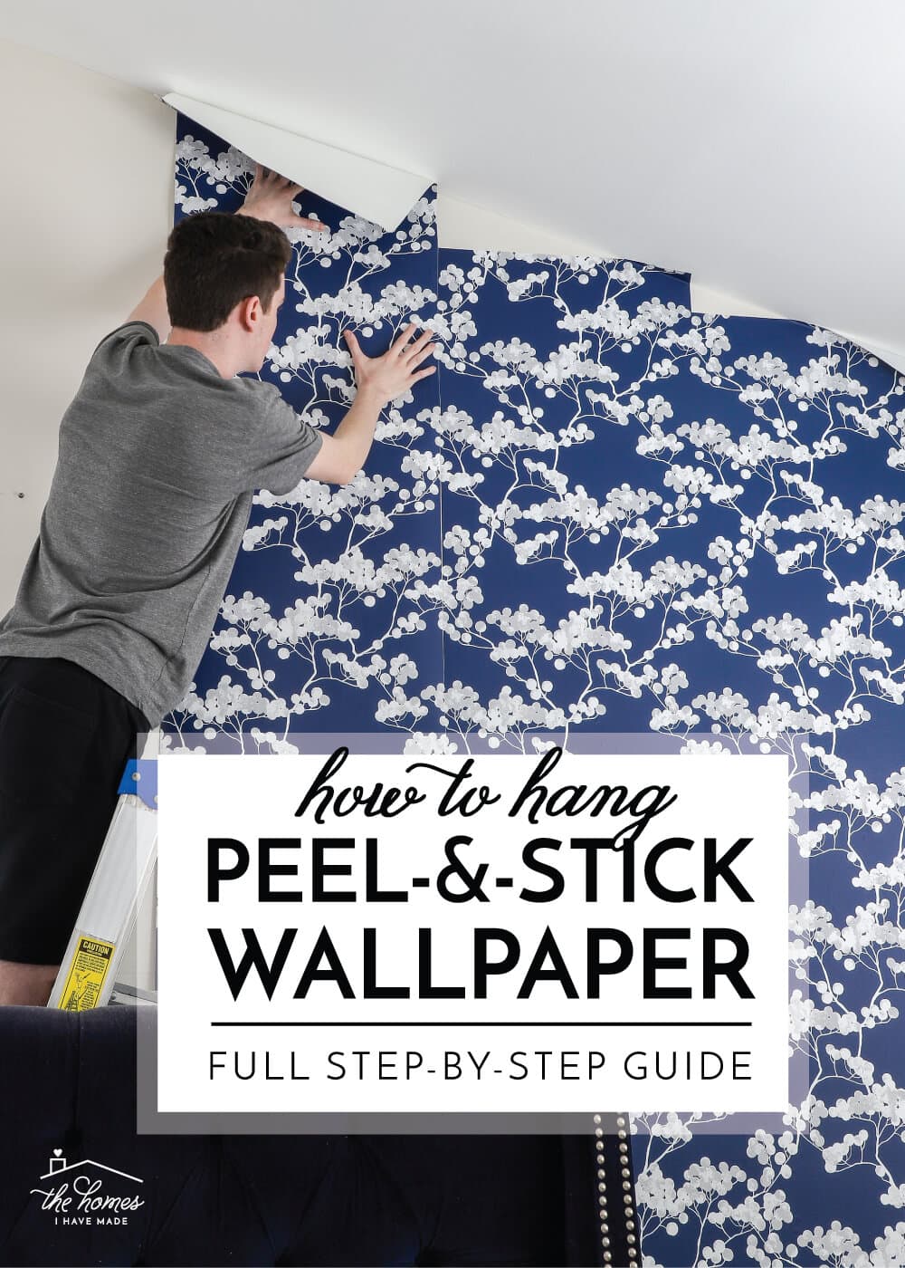 How To Hang Peel And Stick Wallpaper The Homes I Have Made