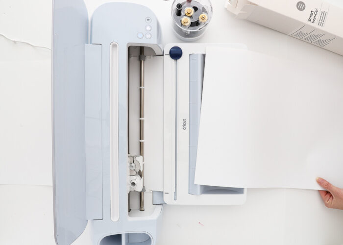 Loading Cricut Iron-On in to the Cricut Roll Holder