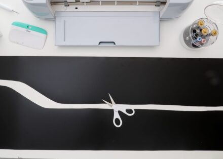 DIY Wall Ruler (with Smart Vinyl & Cricut Maker 3) - The Homes I Have Made