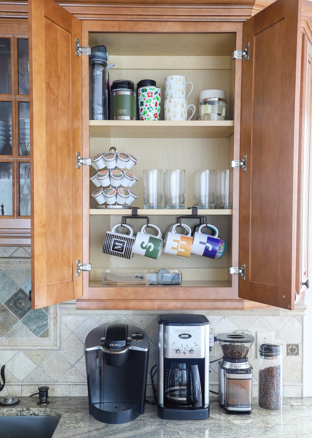 How to Organize Coffee Mugs in a The Homes I Have Made