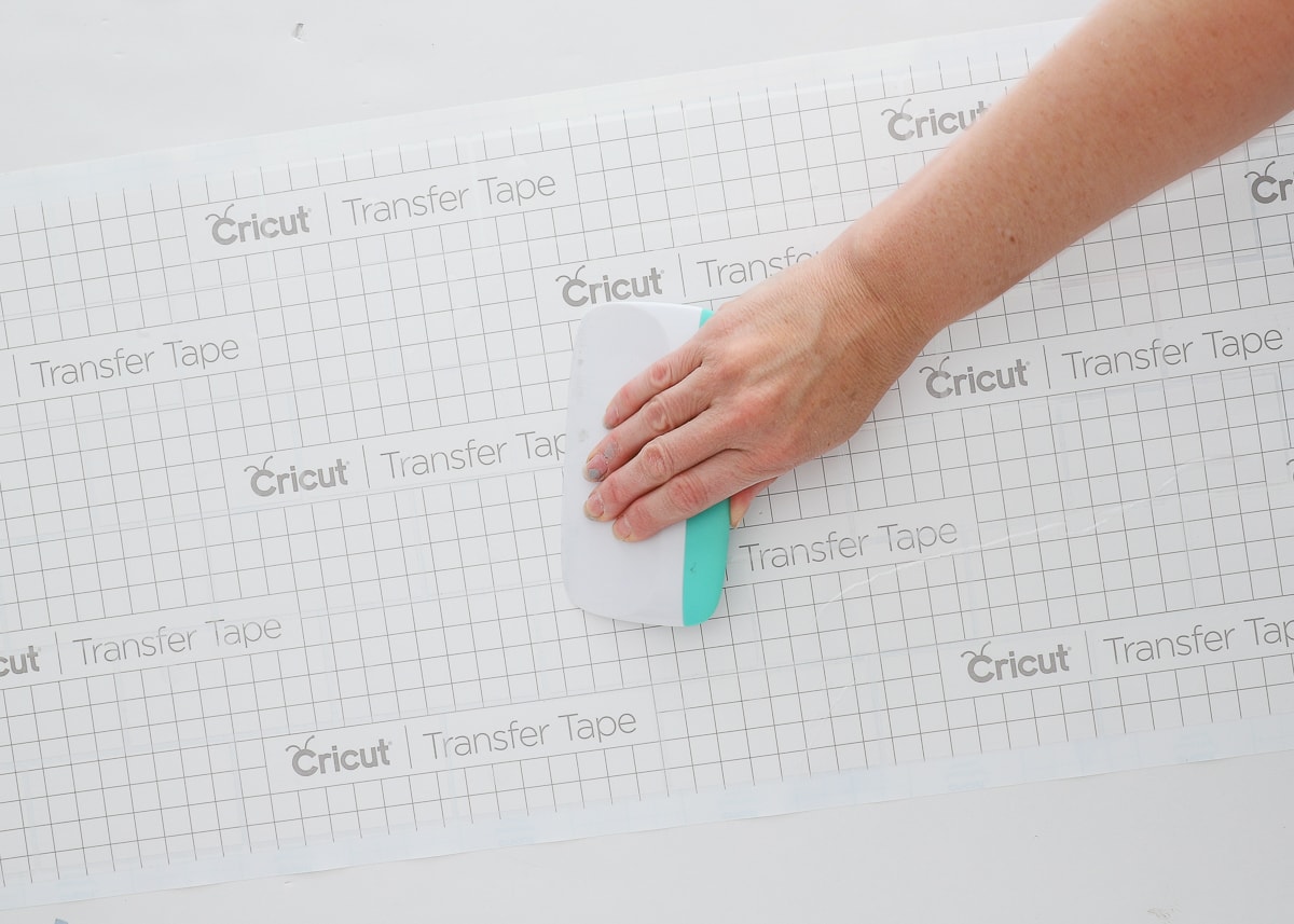 How to Make a Vinyl Tile Backsplash with a Cricut
