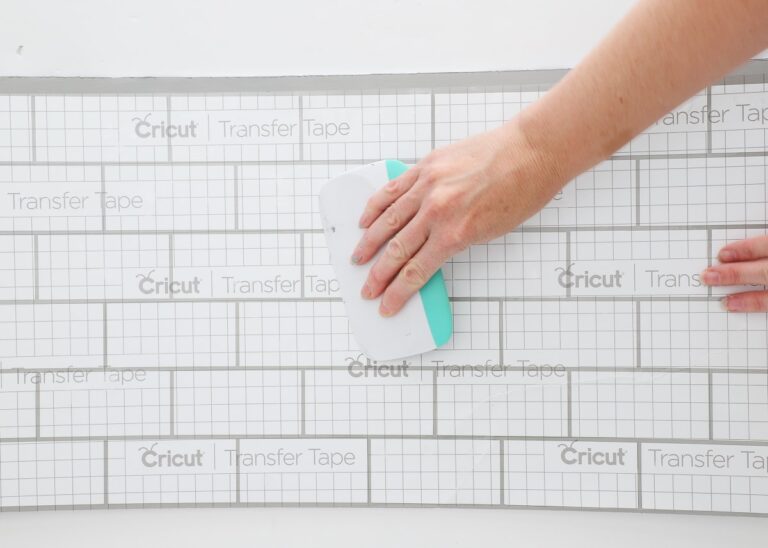 How to Make a Vinyl Tile Backsplash with a Cricut