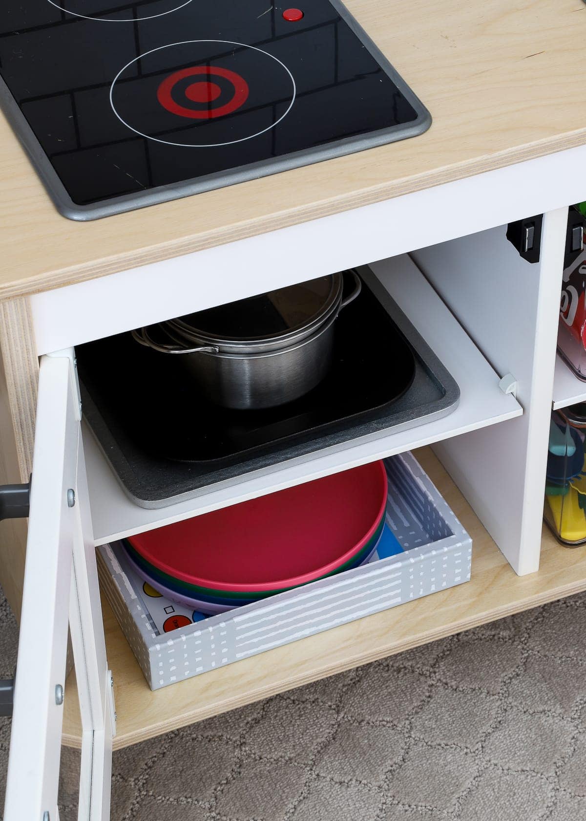How to Organize Play Food - The Homes I Have Made