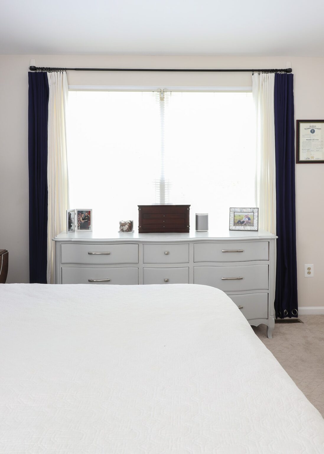 How to Hang a Curtain Rod Without Drilling into the Wall