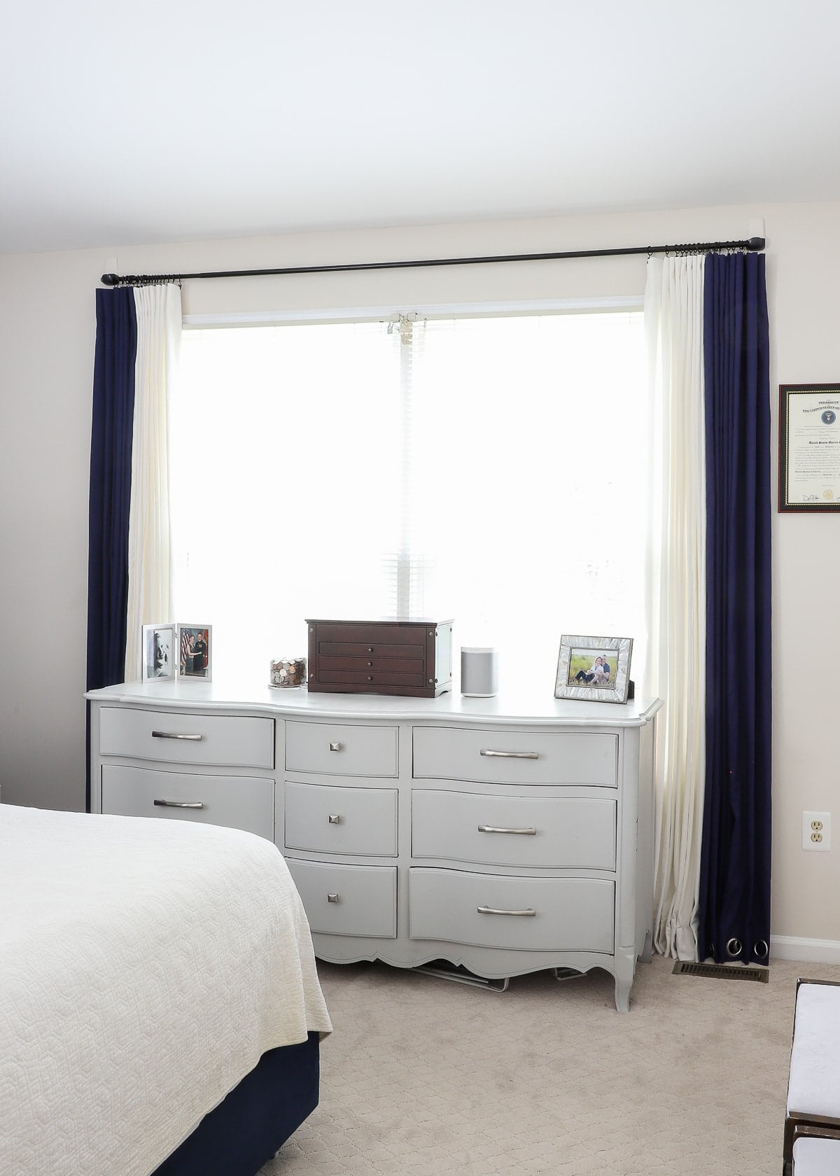 How to Hang a Curtain Rod Without Drilling into the Wall