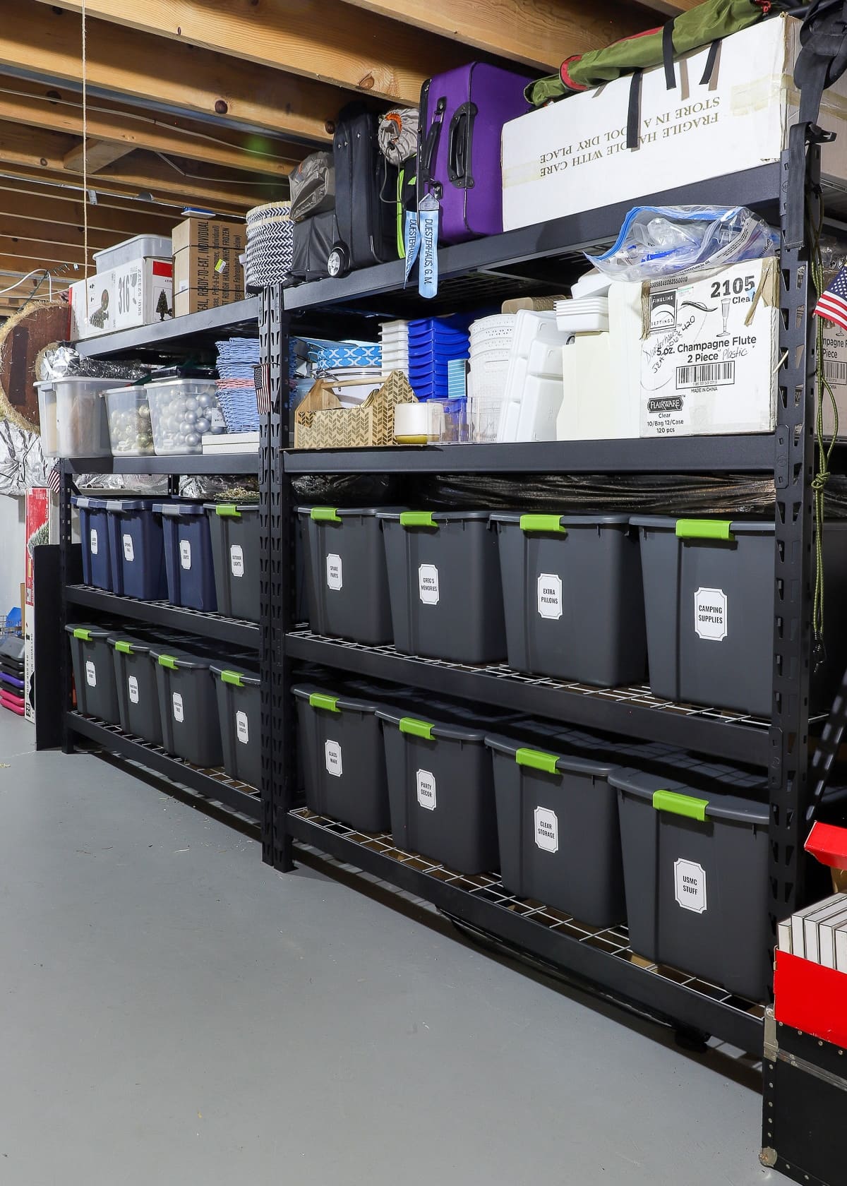 Make Your Own Heavy Duty Shelving Unit - Vertical storage for your shop or  garage
