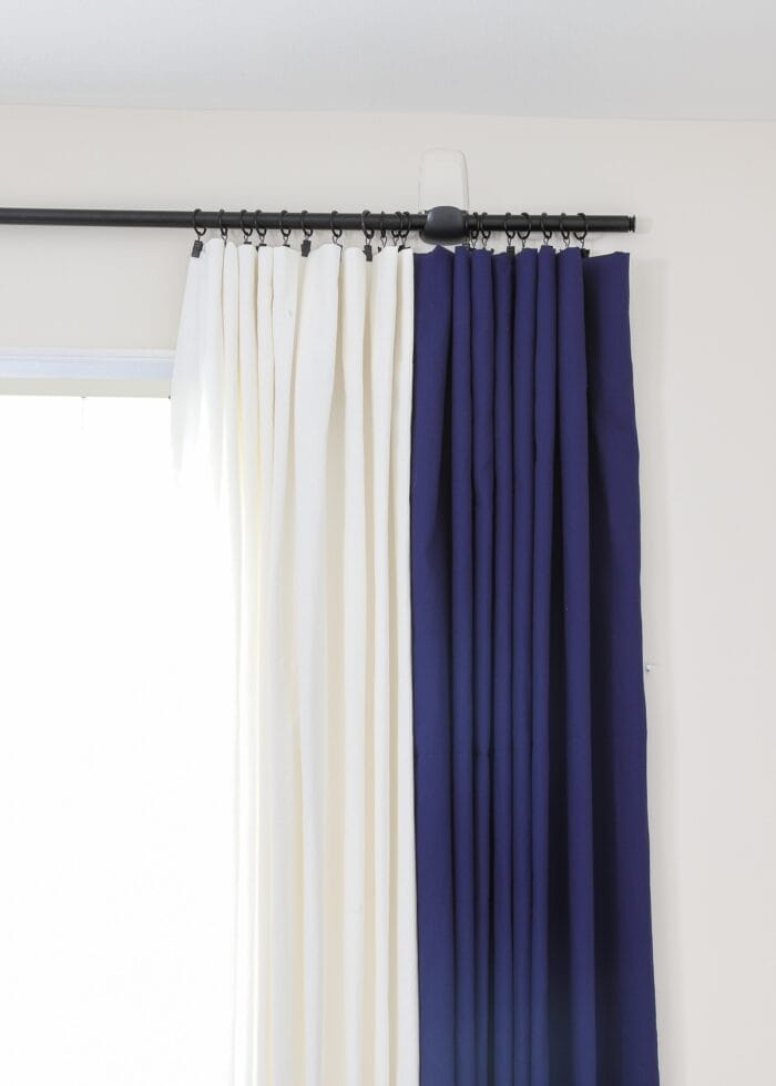How To Hang Curtains On Rings With, How To Use Curtain Rod Clip Rings