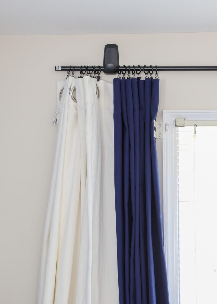 How To Hang Curtains On Rings With, How To Attach Curtain Rings