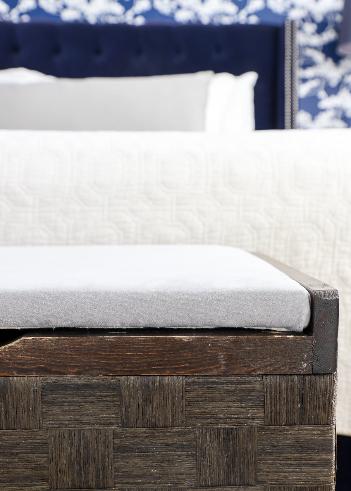 How to Recover a Chair or Bench Cushion The Homes I Have Made