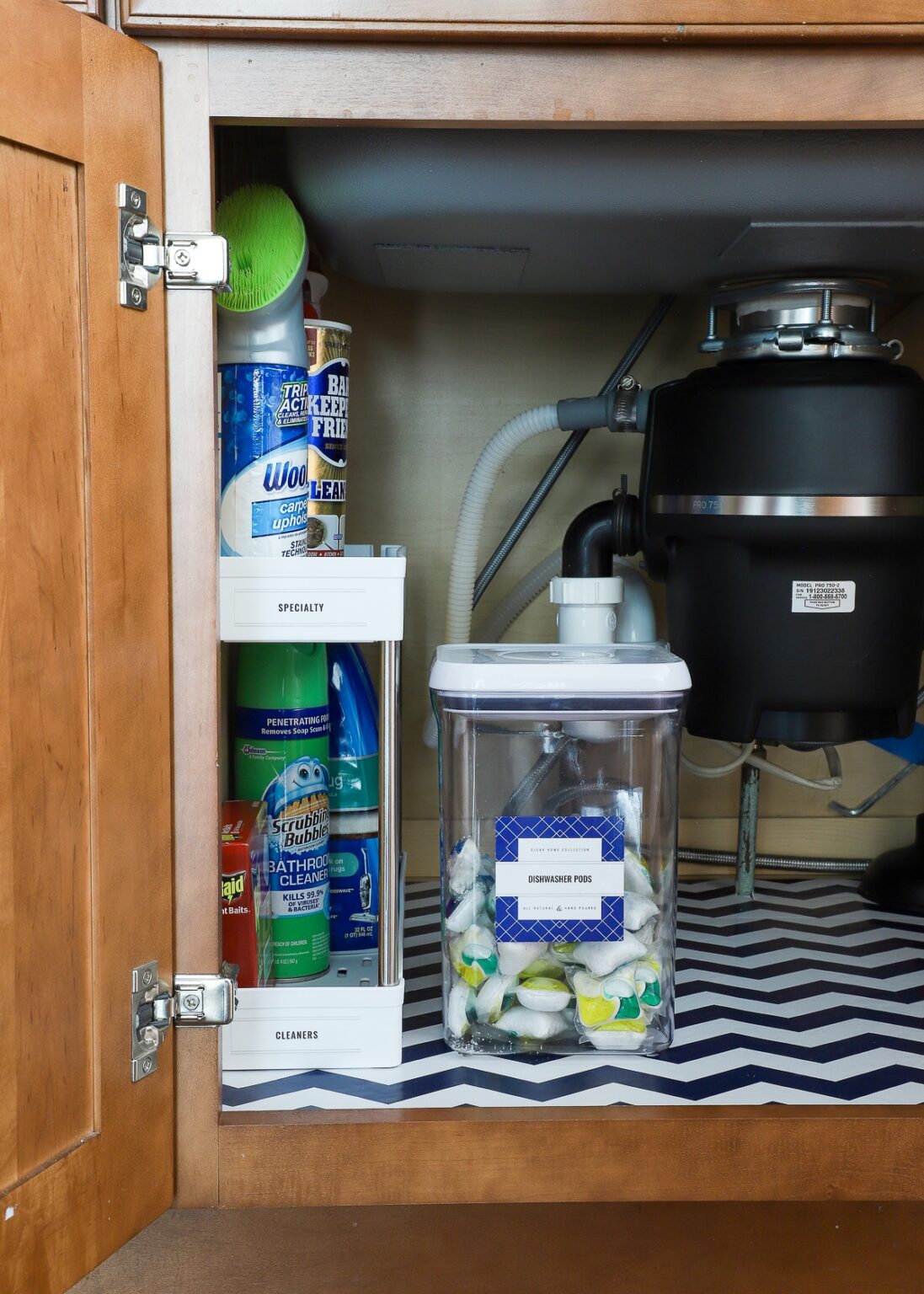 How to Organize the Cabinet Under the Kitchen Sink | A Foolproof Process