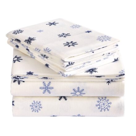 Snowflake Bed Sheets