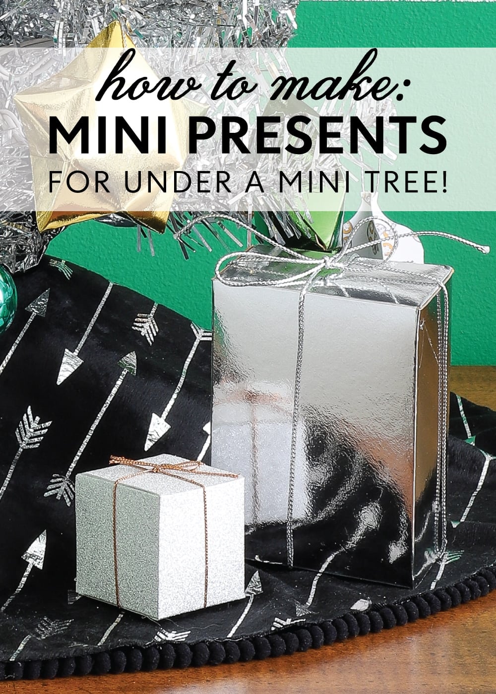 DIY Mini Christmas Presents (To Put Under Small Trees!)