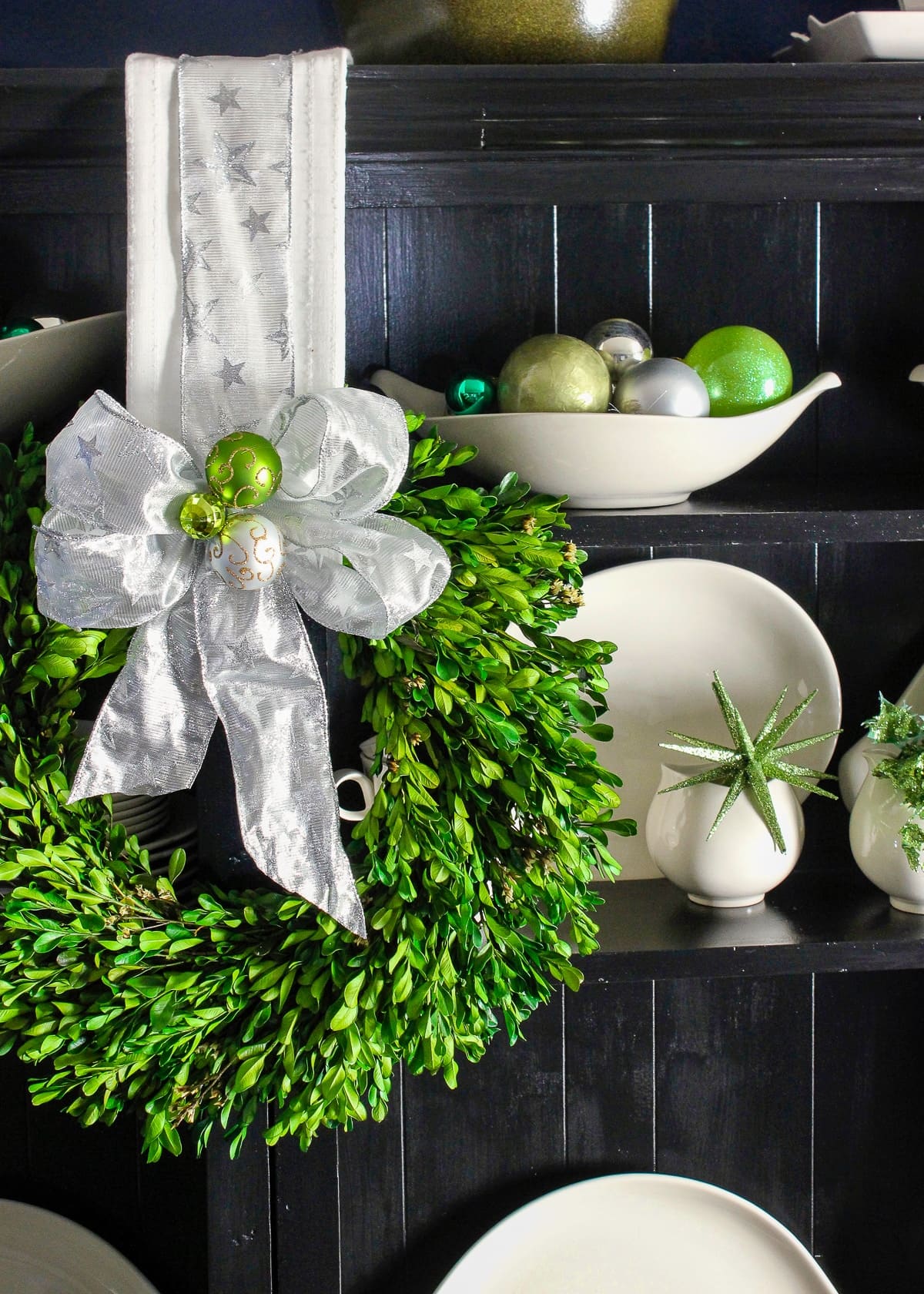 Ideas for Using Green In Your Christmas Decor - The Homes I Have Made