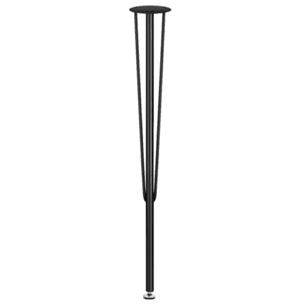 black hairpin table leg