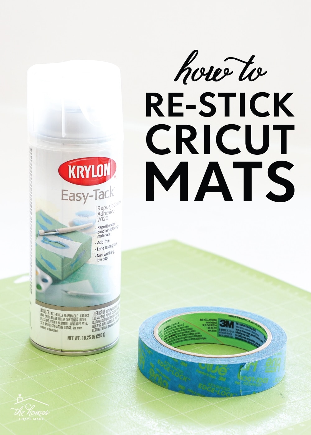 How to Clean & ReStick Your Cricut Cutting Mats