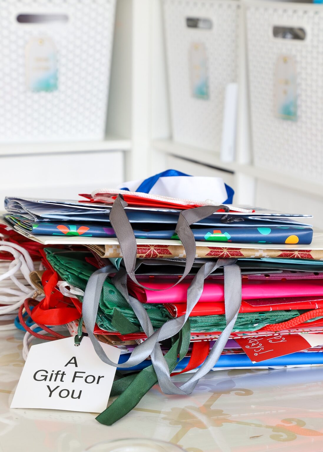 How to Store Wrapping Paper (& All Your Gift Wrap Supplies!)