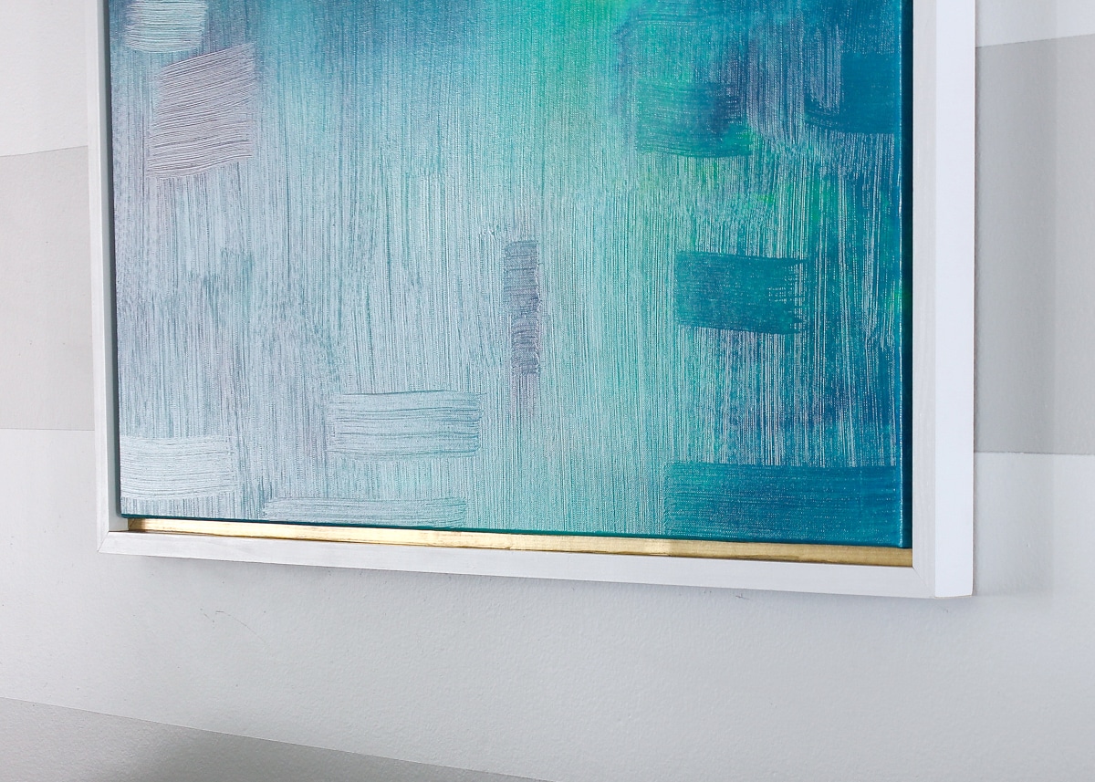 Easy DIY Canvas Art Frame The Homes I Have Made