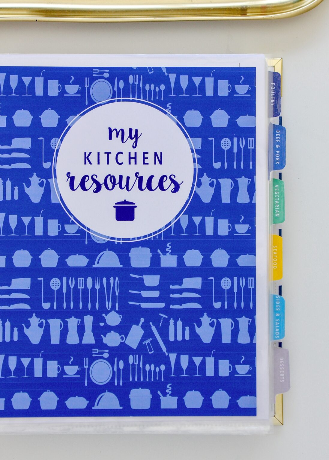 How to Assemble a Recipe Binder (Using Printables!) The Homes I Have Made