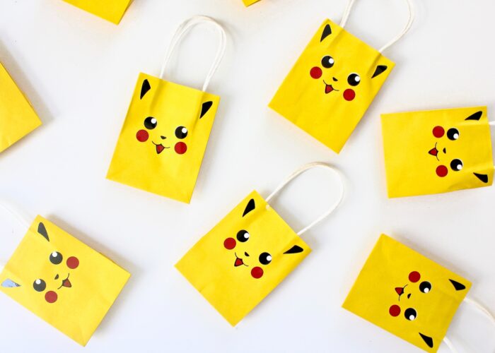 DIY Pikachu Goodie Bags