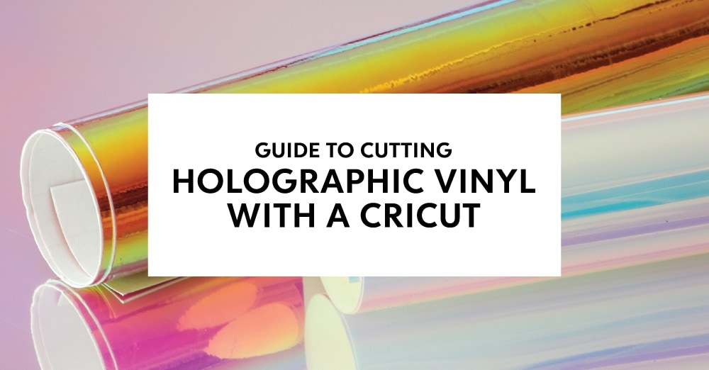 True Yellow - Cricut Joy Smart Vinyl Holographic Art Deco