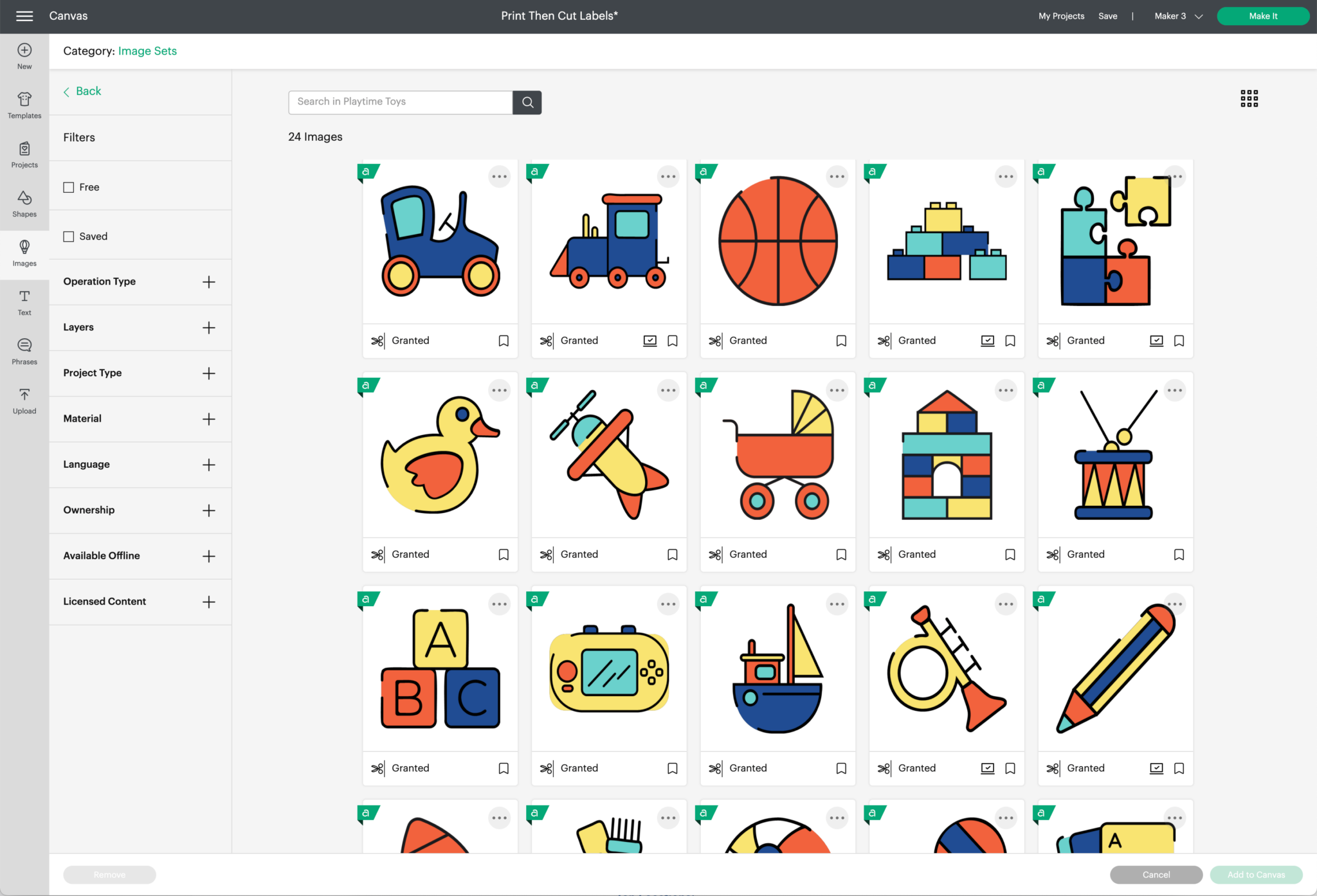 A Guide To Making Labels with Cricut Print Then Cut The Homes I Have Made