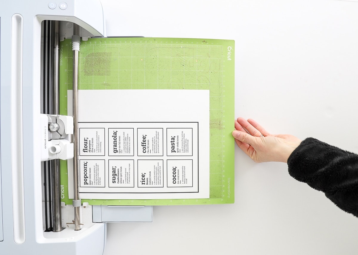 A Guide To Making Labels with Cricut Print Then Cut The Homes I Have Made