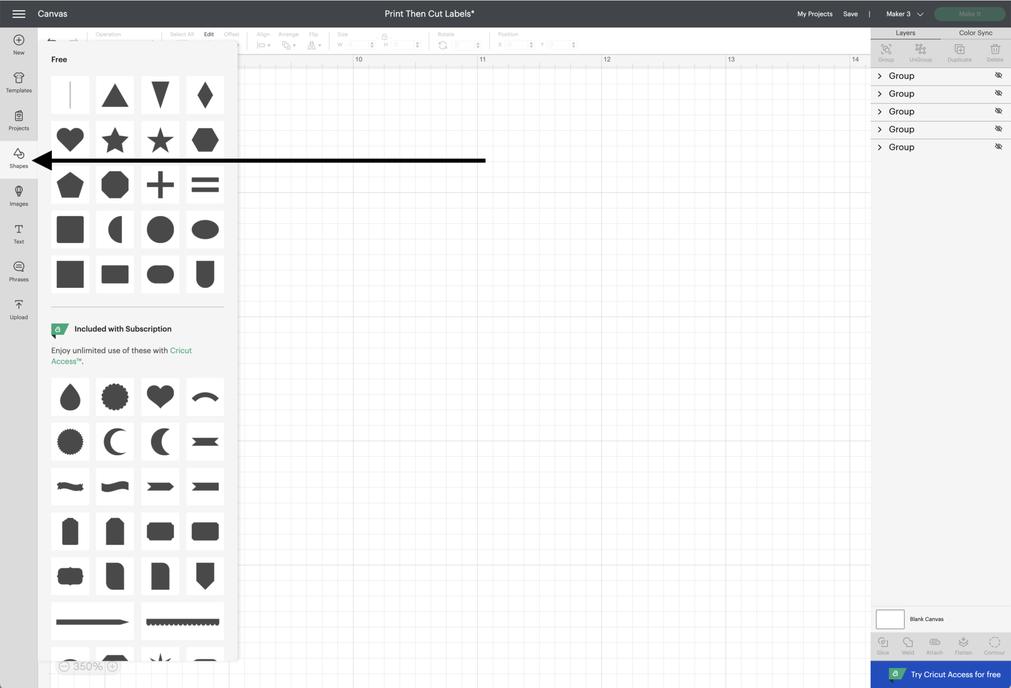 A Guide To Making Labels with Cricut Print Then Cut The Homes I Have Made