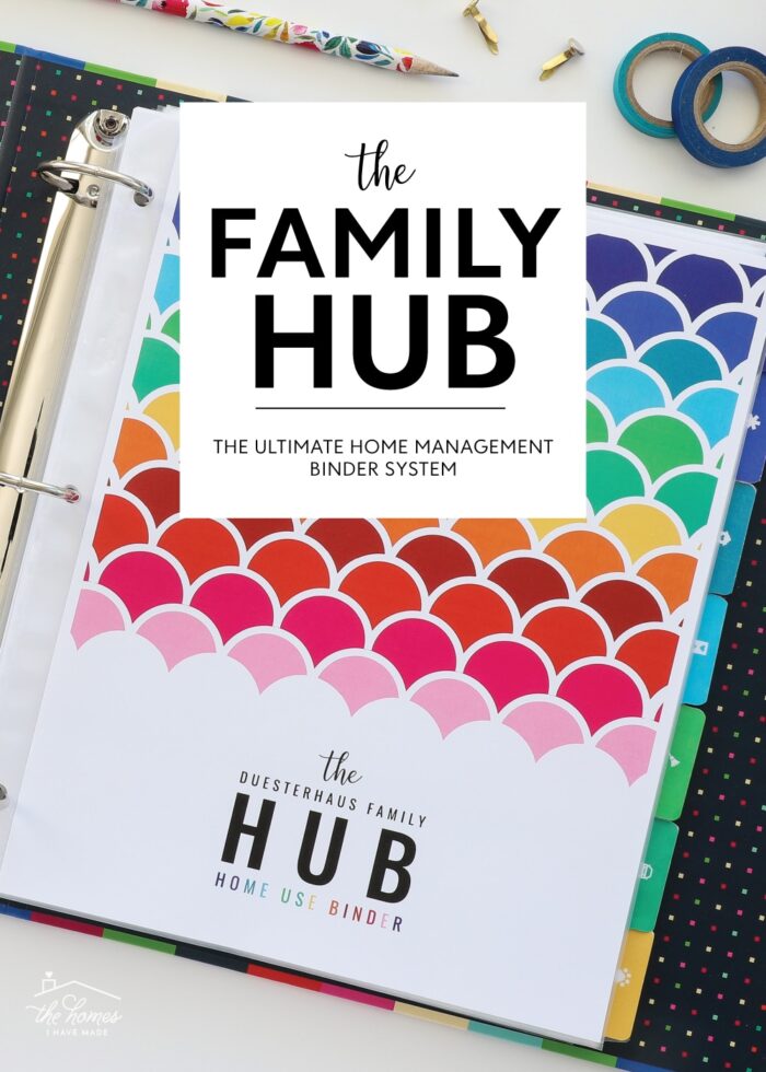 The Family HUB, the Ultimate Home Management Binder System