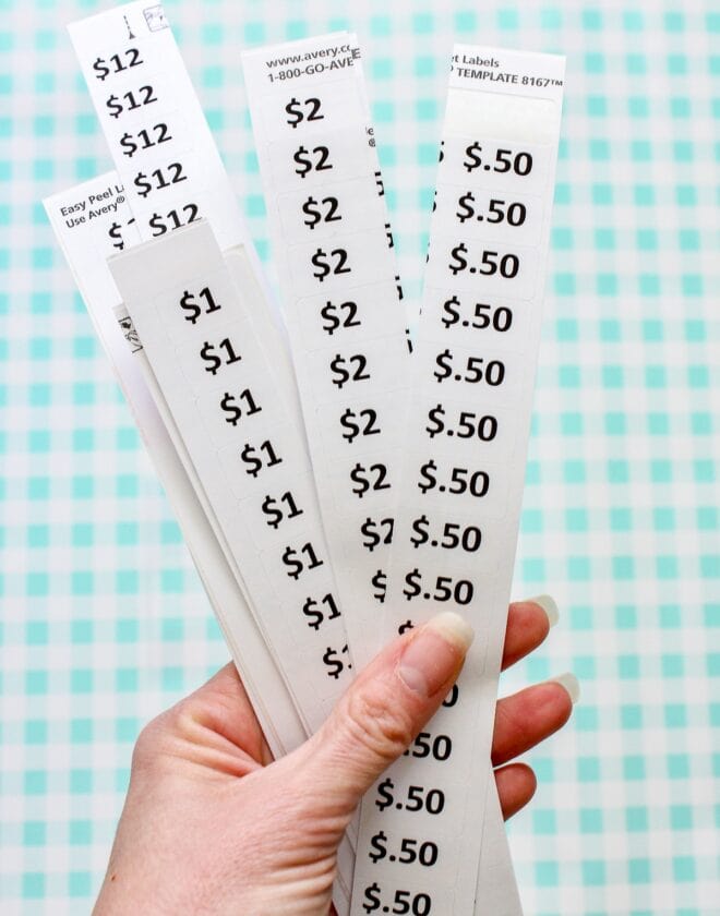 The Ultimate Garage Sale Checklist (With Printables!) - The Homes I ...