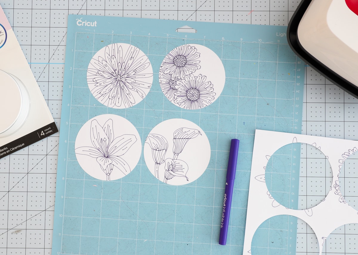 How to Make Cricut Coasters with Infusible Ink Pens The Homes I Have Made
