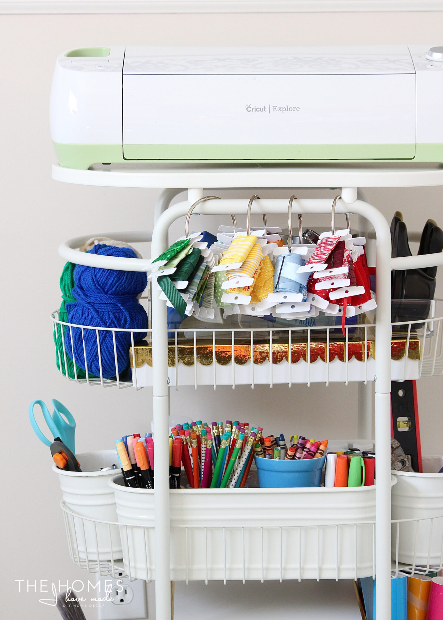 Smart Cricut Storage Ideas for Every & Any Craft Space The Homes I