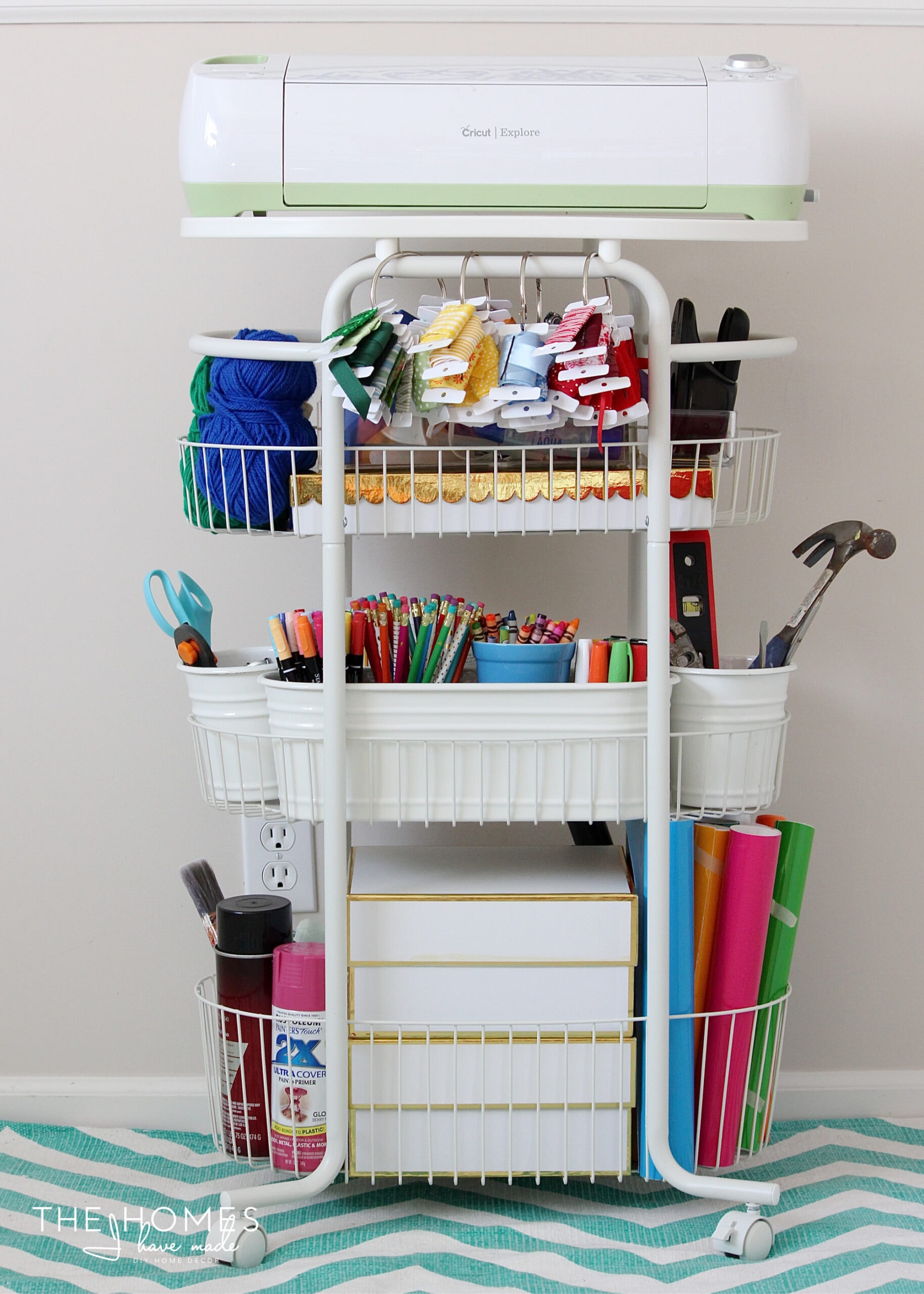 Smart Cricut Storage Ideas for Every & Any Craft Space The Homes I