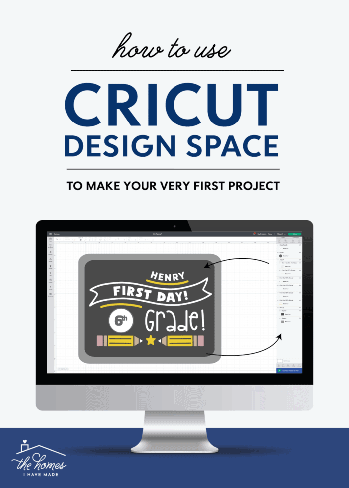Computer showing Cricut Design Space