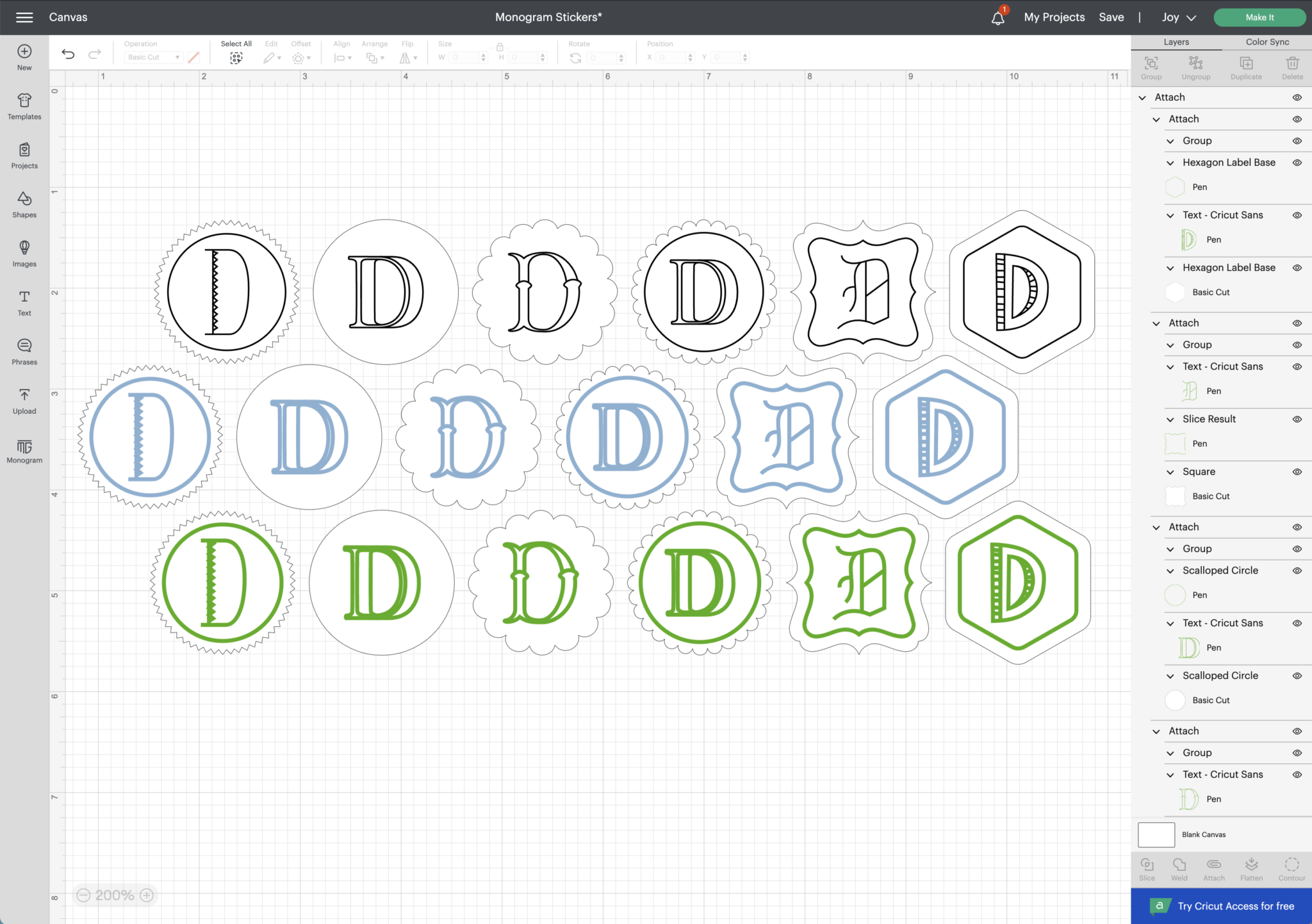 2 Easy Ways to Make Custom Stickers with Cricut Joy The Homes I Have Made