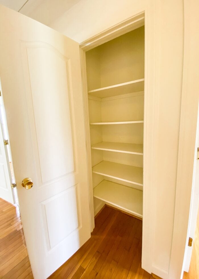 Upstairs Closets in "Watson" 2 Story House on Camp Lejeune