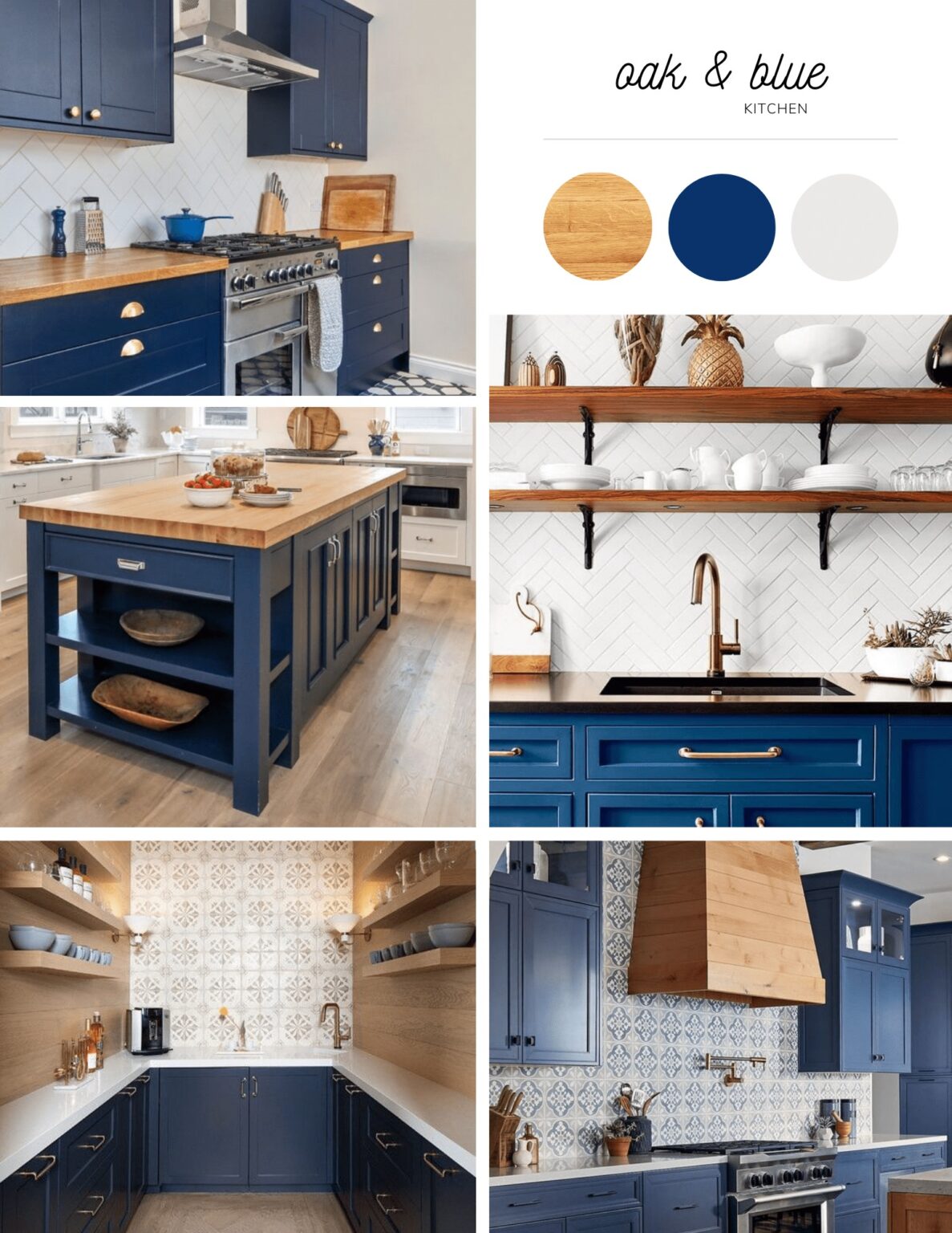 What Kitchen Color Schemes Work With Oak The Homes I Have Made