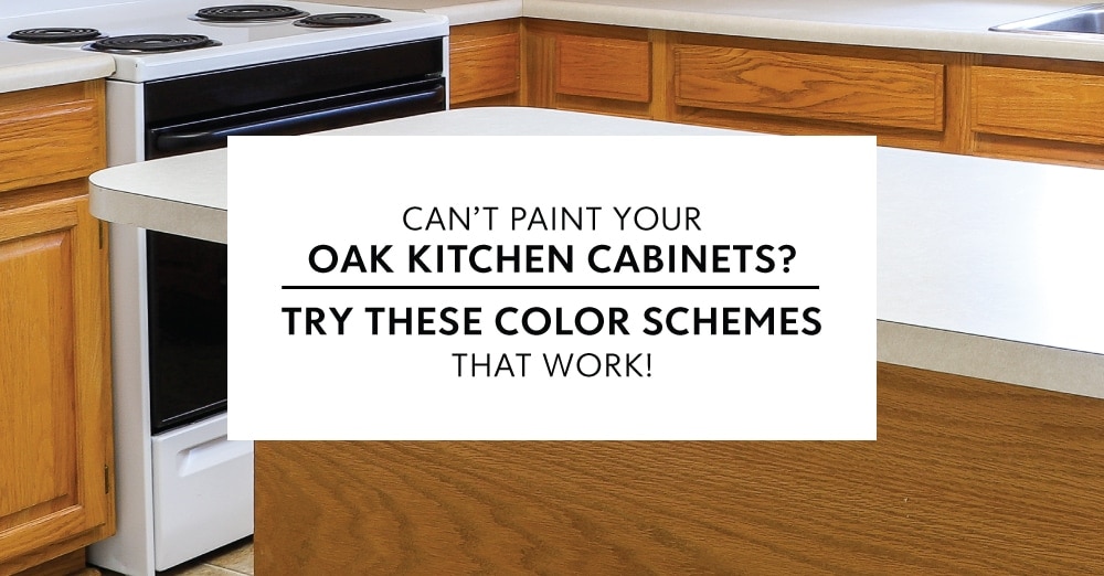 kitchen color ideas with sawn oak cabinets