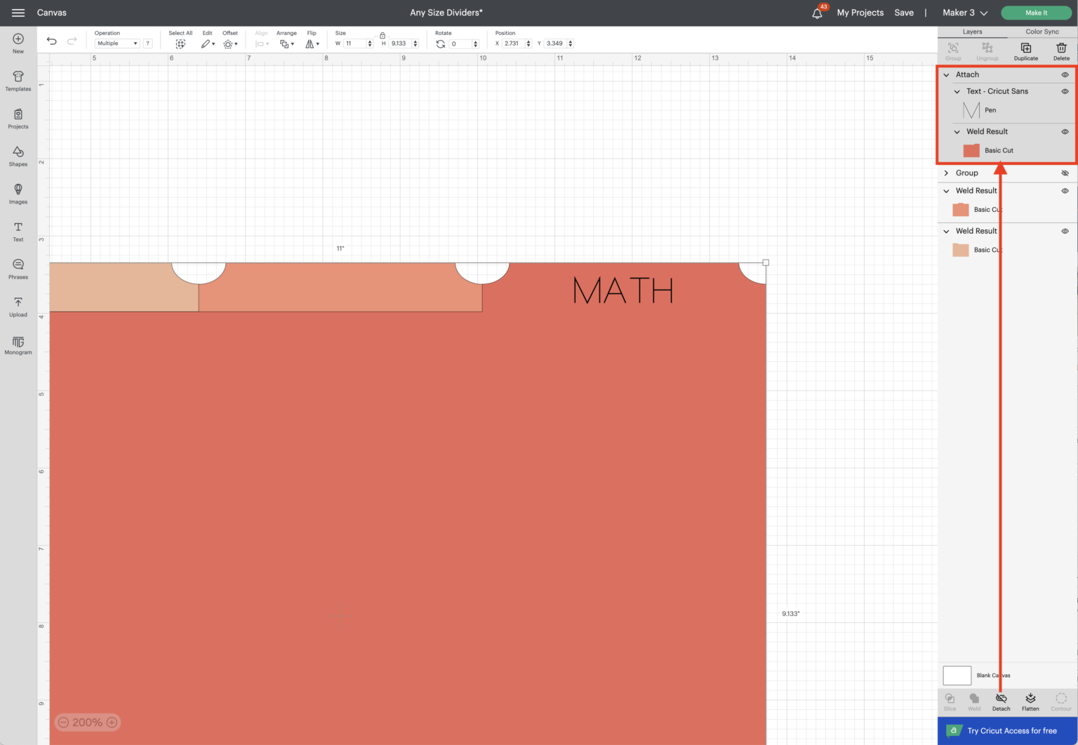 How to Make DIY Binder Dividers on a Cricut Machine The Homes I Have Made
