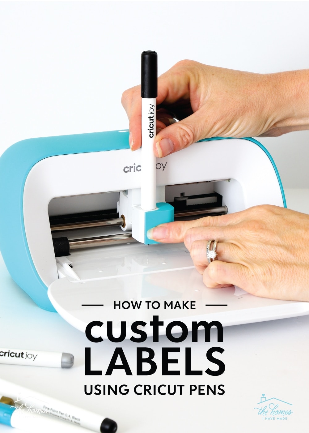How to Use Cricut Pens to Make Custom Labels The Homes I