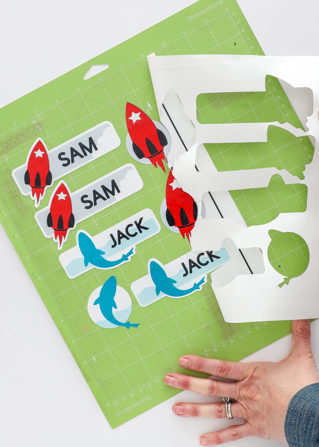 How to make long lasting waterproof stickers with a cricut the