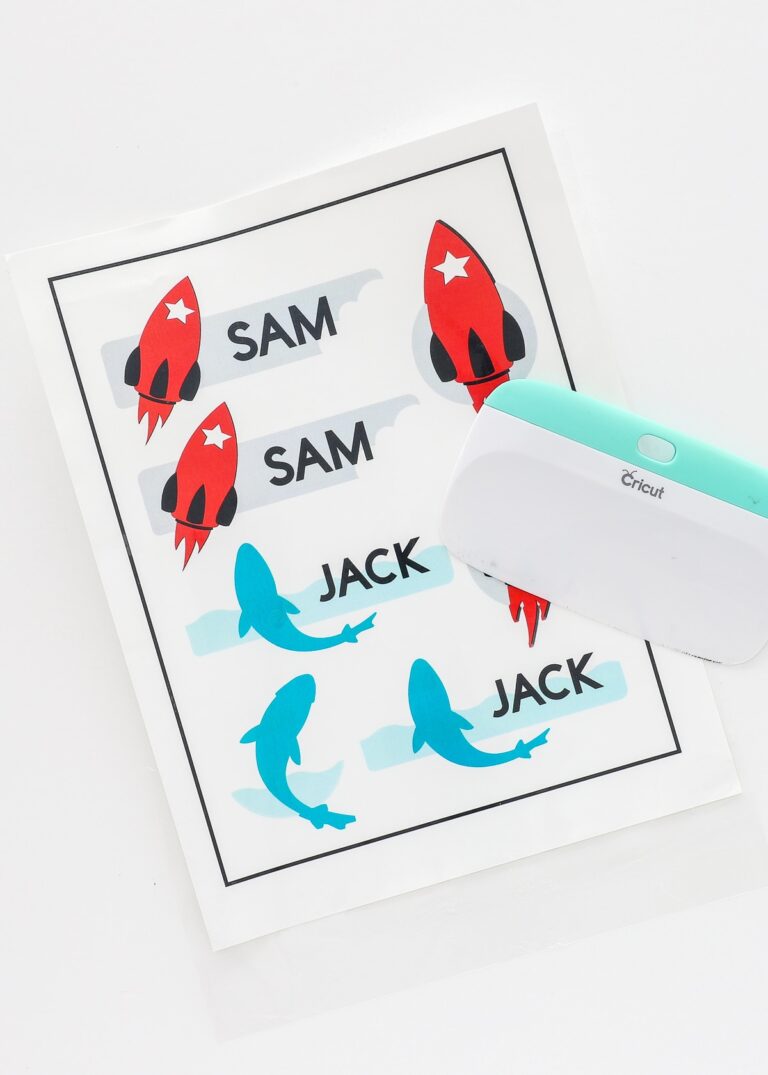 How To Make Long Lasting Waterproof Stickers With A Cricut The Homes I Have Made