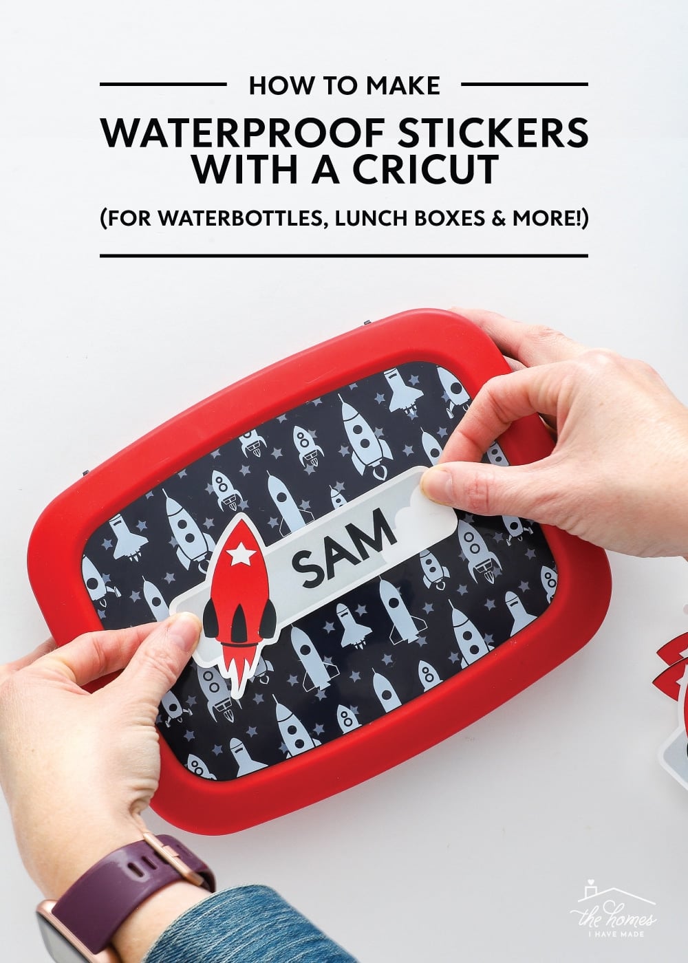 How to make long lasting waterproof stickers with a cricut the