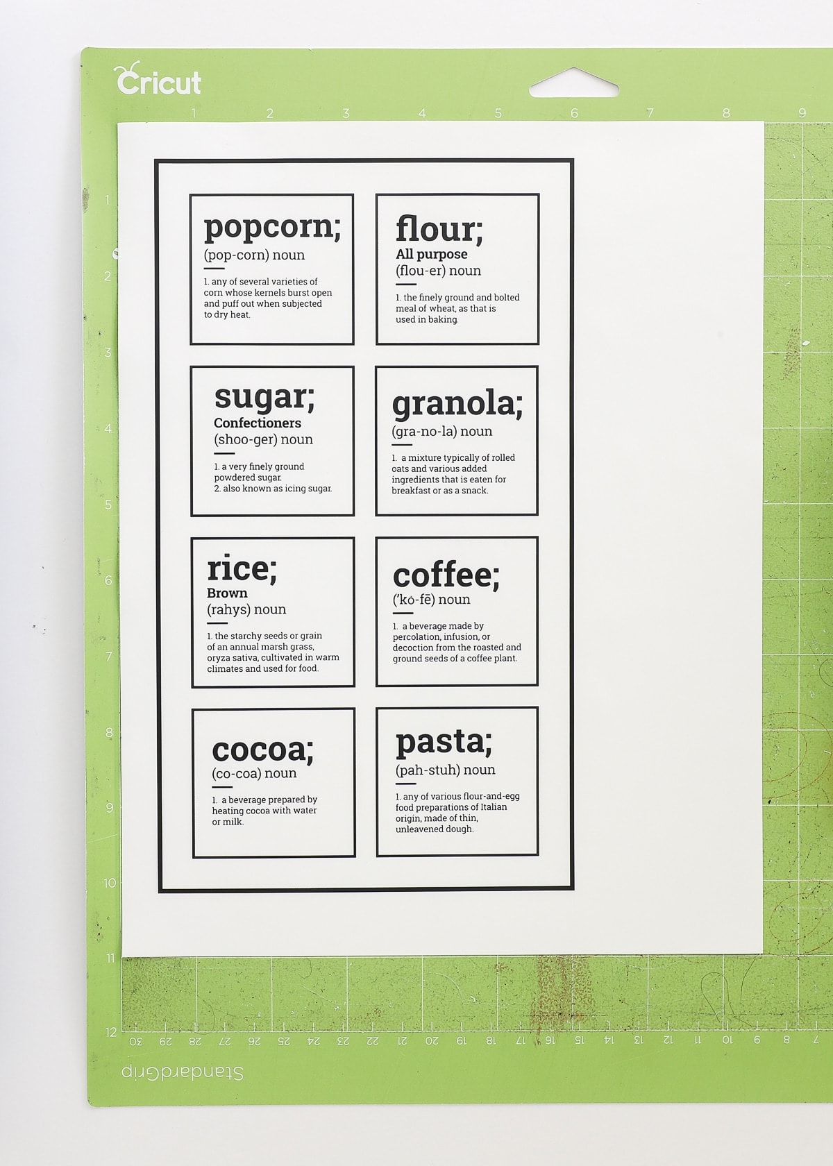 How to Make Pantry Labels with a Cricut 3 Methods to Try! The Homes I Have Made